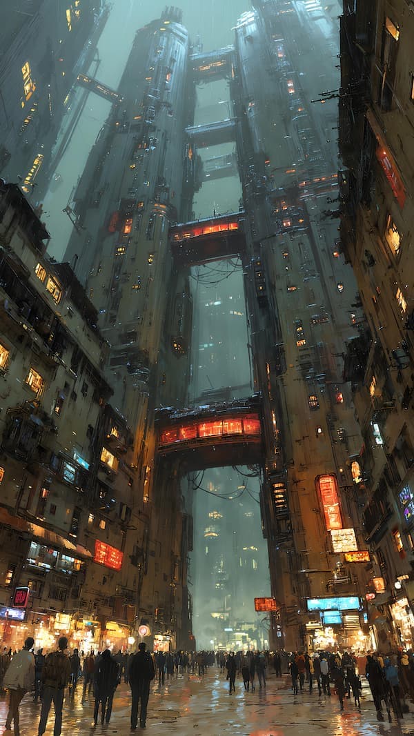 Urban Towers Breathing Firelight