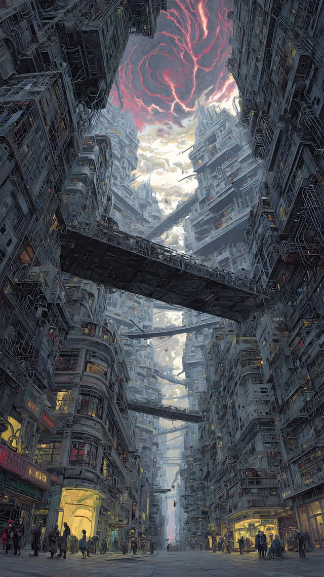 When The Sky Began To Feed